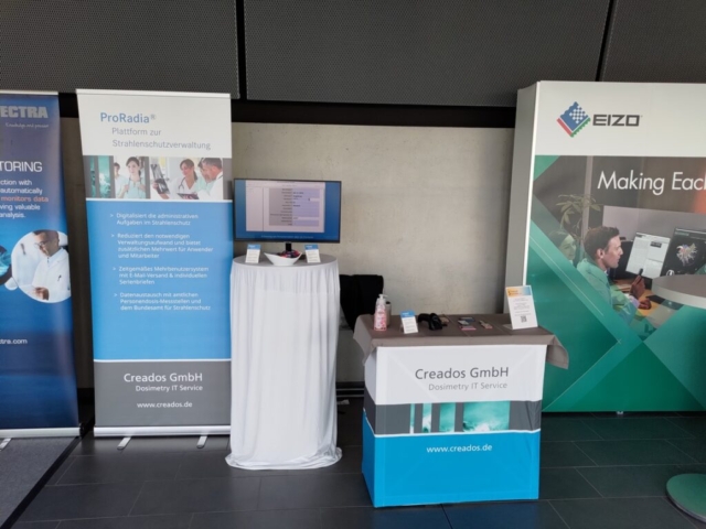ECMP01 Creados-Stand bei der ECMP 2024 in Garching